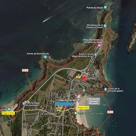 Cancoon - Location Appartement De Vacances Cancale Bagian luar foto